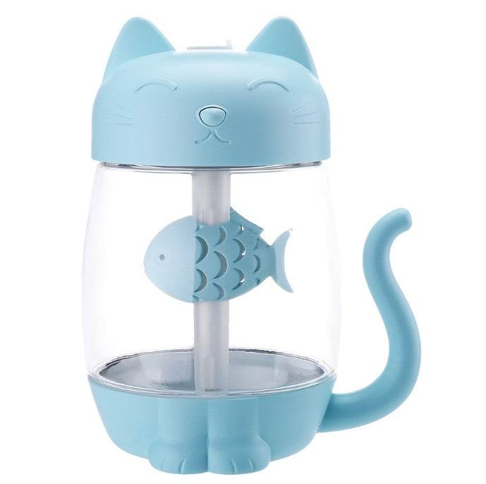 Cute Cat-Shaped 3-in-1 Humidifier - USB Desktop & Car Air Moisturizer - Pasha
