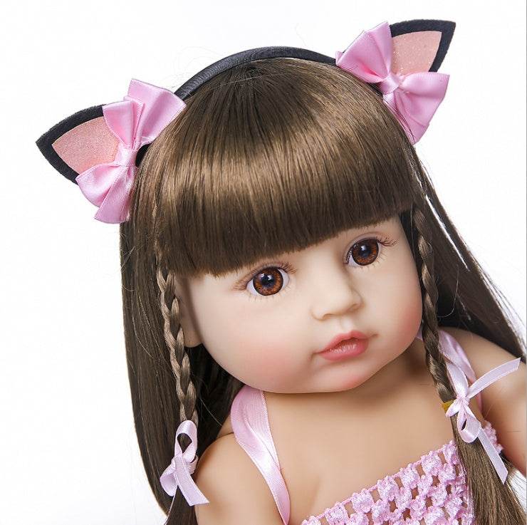Reborn Bebe Doll 55 cm– realistic full body silicone doll - Pasha