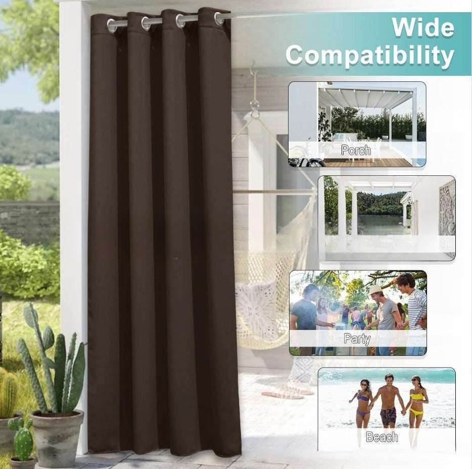 Outdoor Blackout Curtain – Waterproof & UV Proof - Pasha