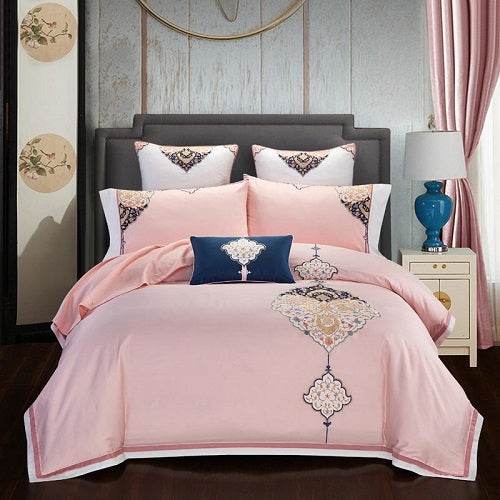 Chinese National Style Bedding Set – Luxurious Cotton - Pasha