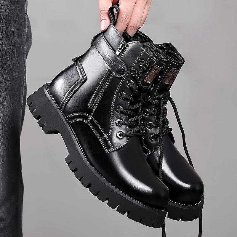 Men's Thick Sole Boots – Stylish & Comfortable - Pasha
