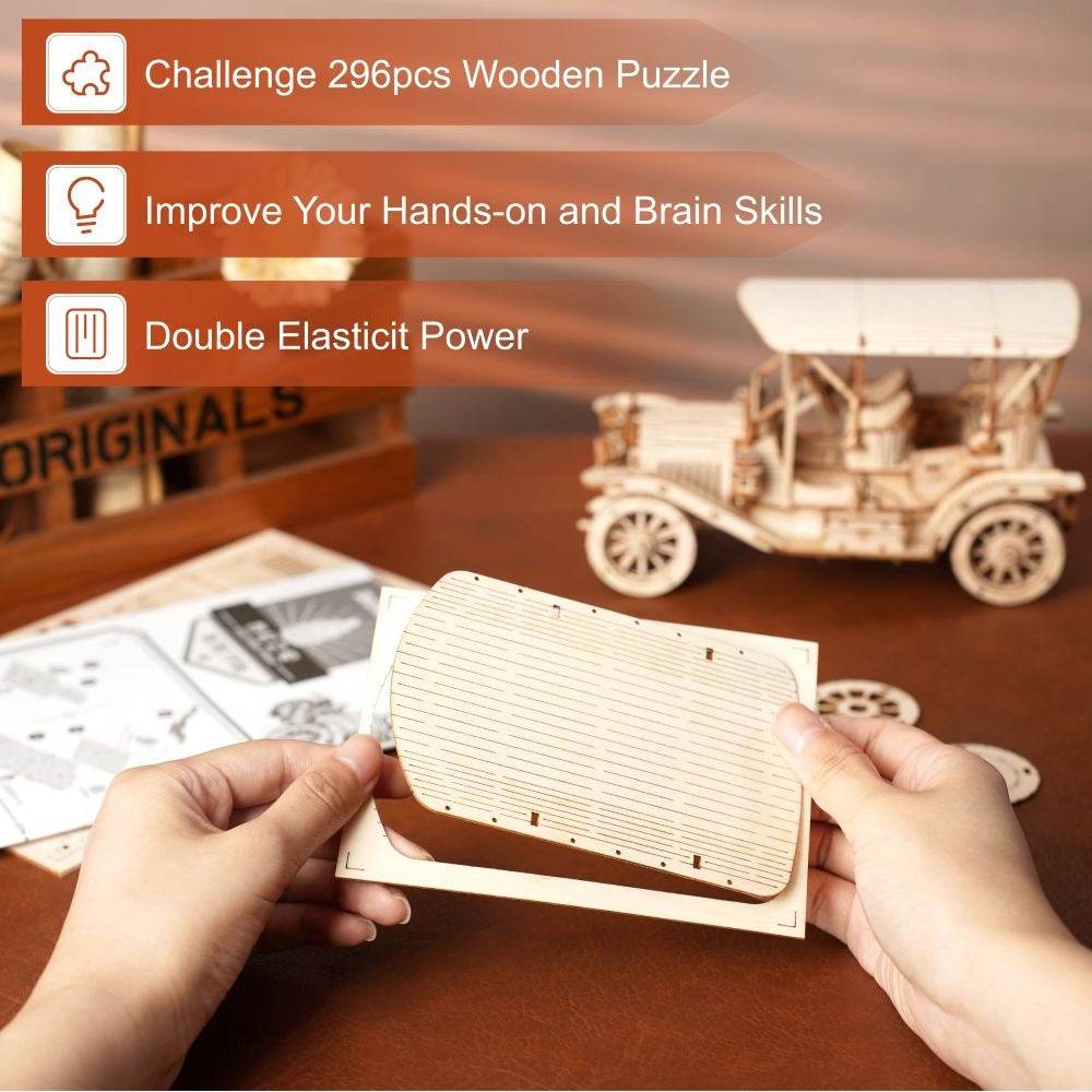 Robotime 3D DIY Puzzle Kit-Building Kits for Kids and Adults - Pasha