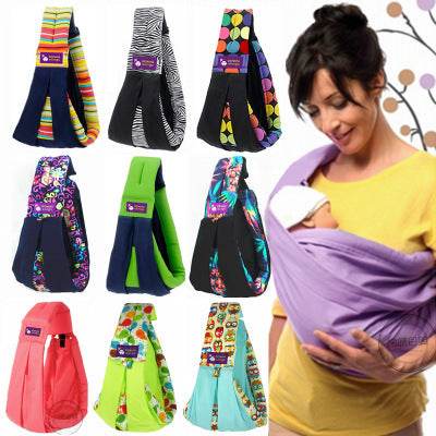 Breathable Cotton Baby Sling Carrier – Ergonomic One-Shoulder Design for Active Parents - Pasha