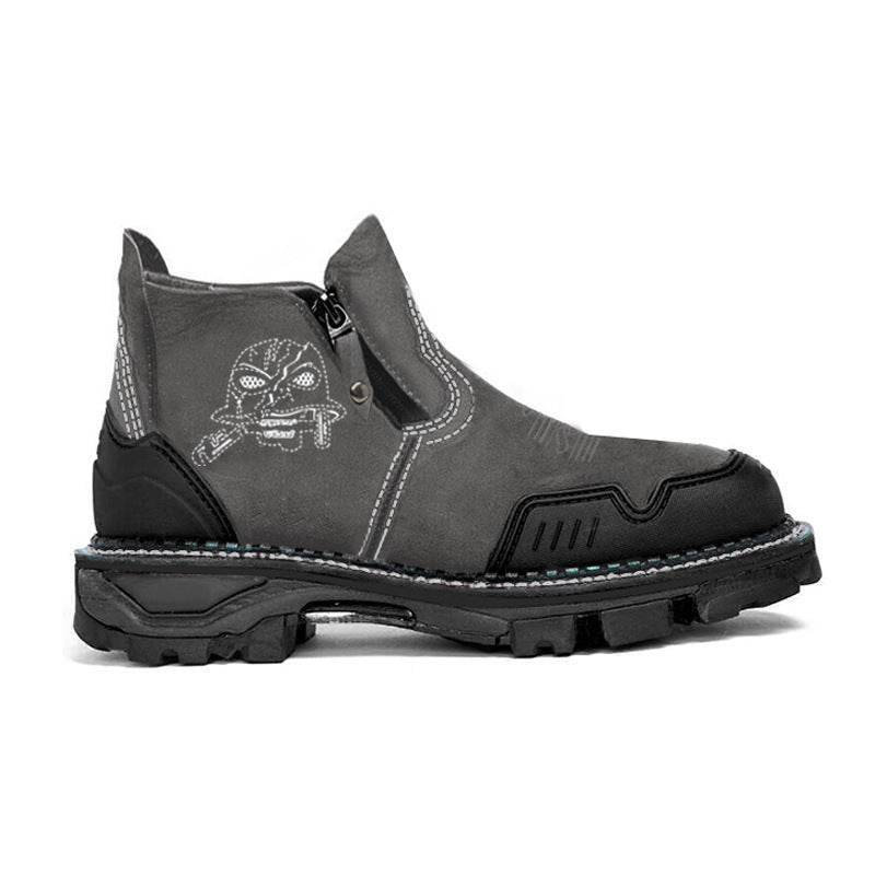 Men's Leather Snow Boots – Durable & Warm - Pasha