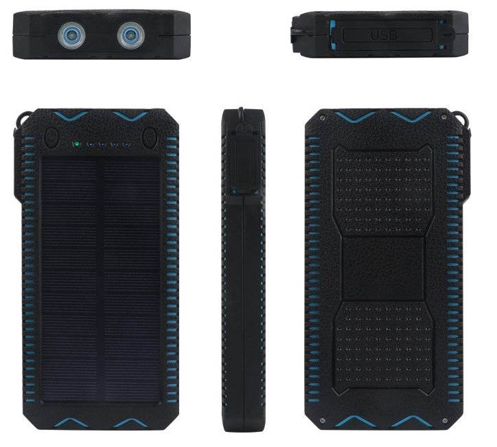 Solar Power Bank 15000 mAh – Rugged, Portable Charger for Outdoor Adventures - Pasha