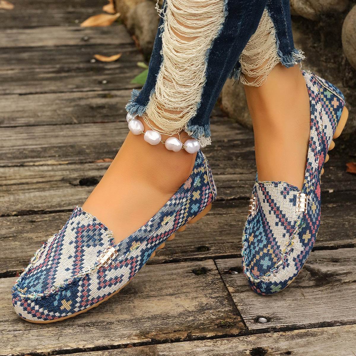 Women´s Flat Round Toe Shoes - Pasha