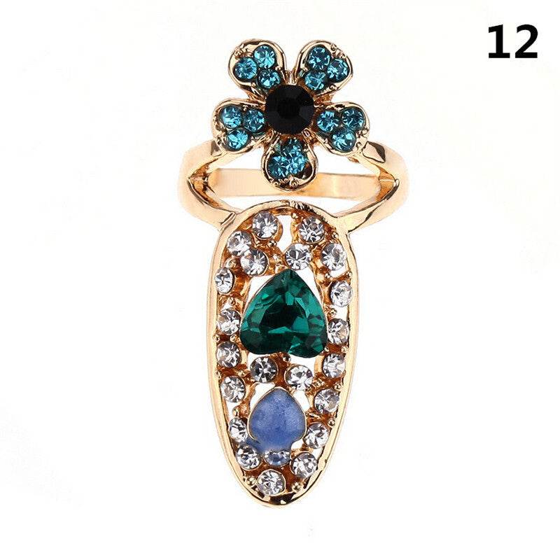 Diamond Nail Jewelry – Elegant Nail Decoration in Alloy/Silver/Gold - Pasha
