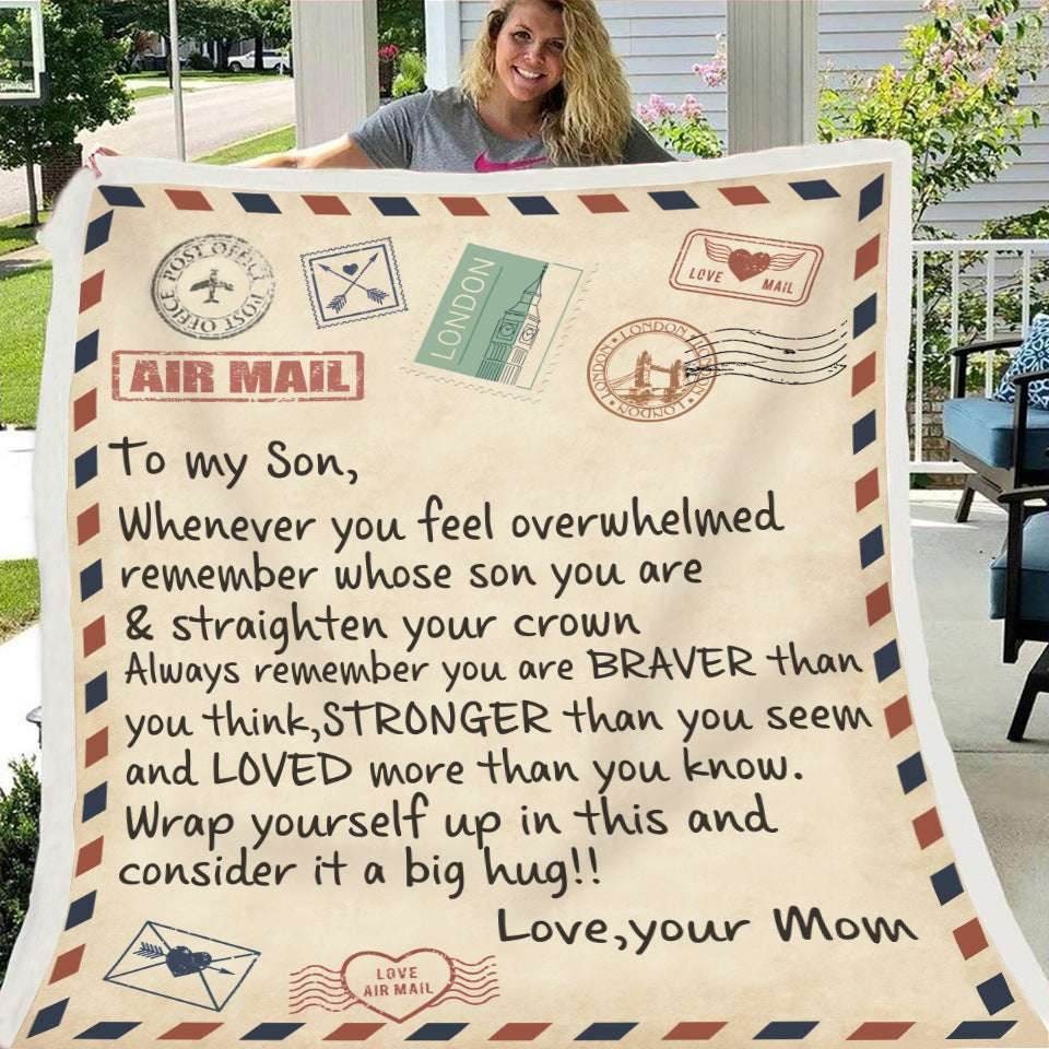 Inspirational Fleece Blanket - Pasha