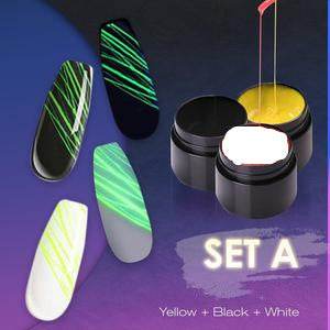 Luminous Nail Art Spider Nail Gel UV Nail Polish – Creative Nail Art - Pasha