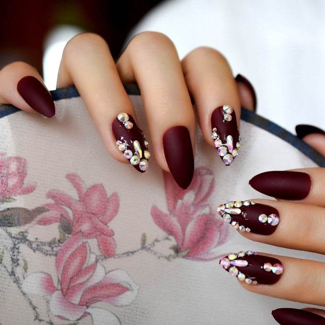 Metallic False Nails for Women – Square Shape - Pasha