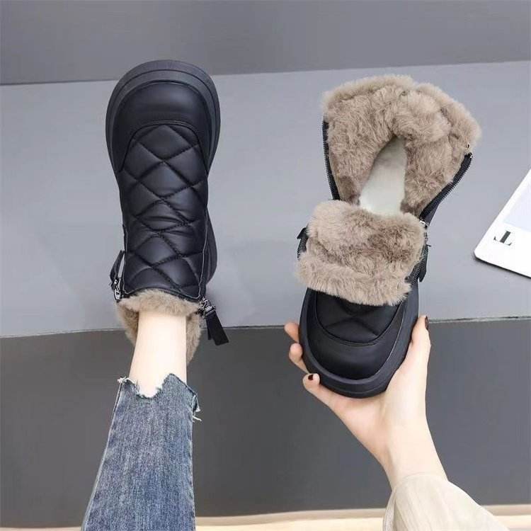 Women's Waterproof Snow Boots – Fleece-Lined - Pasha