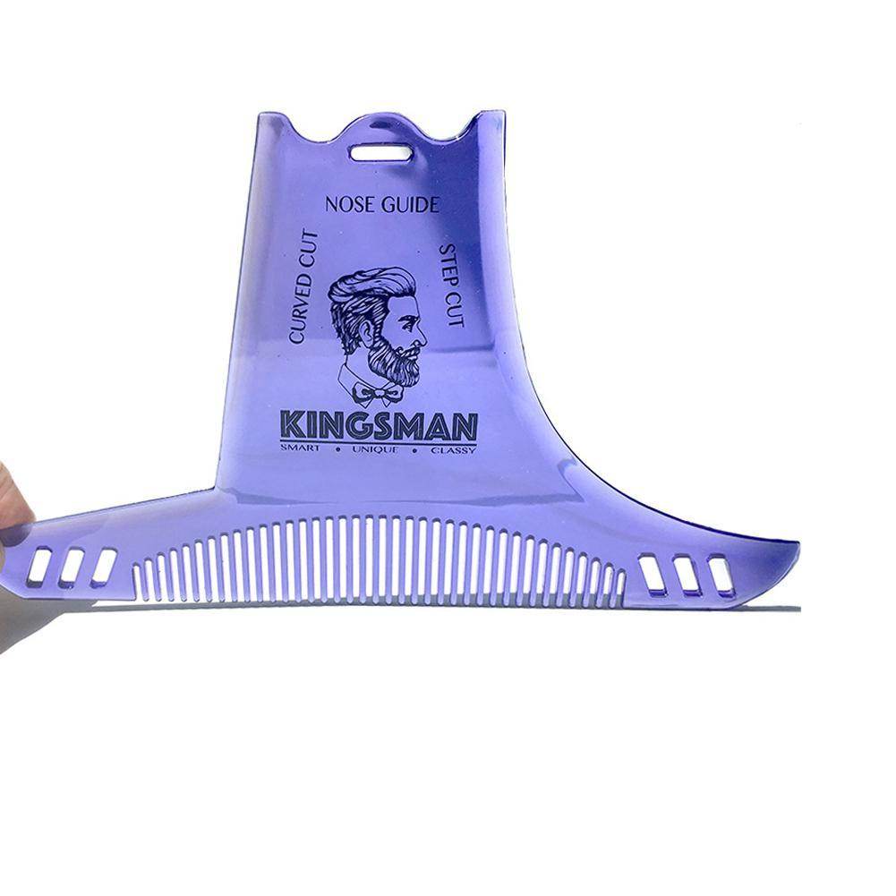 Men's Beard Comb – High-Quality Plastic Grooming Comb for Hair & Beard Care, Available in Stylish Colors - Pasha