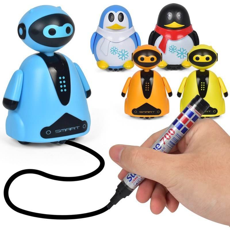 Line Magic Pet Toy Robot-Optical Sensor Follow Line Robot - Pasha