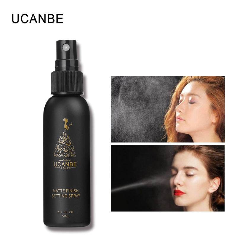 Make-up Setting Spray with Mattifying Finish – Long-lasting, Moisturizing & Waterproof (50ml) - Pasha