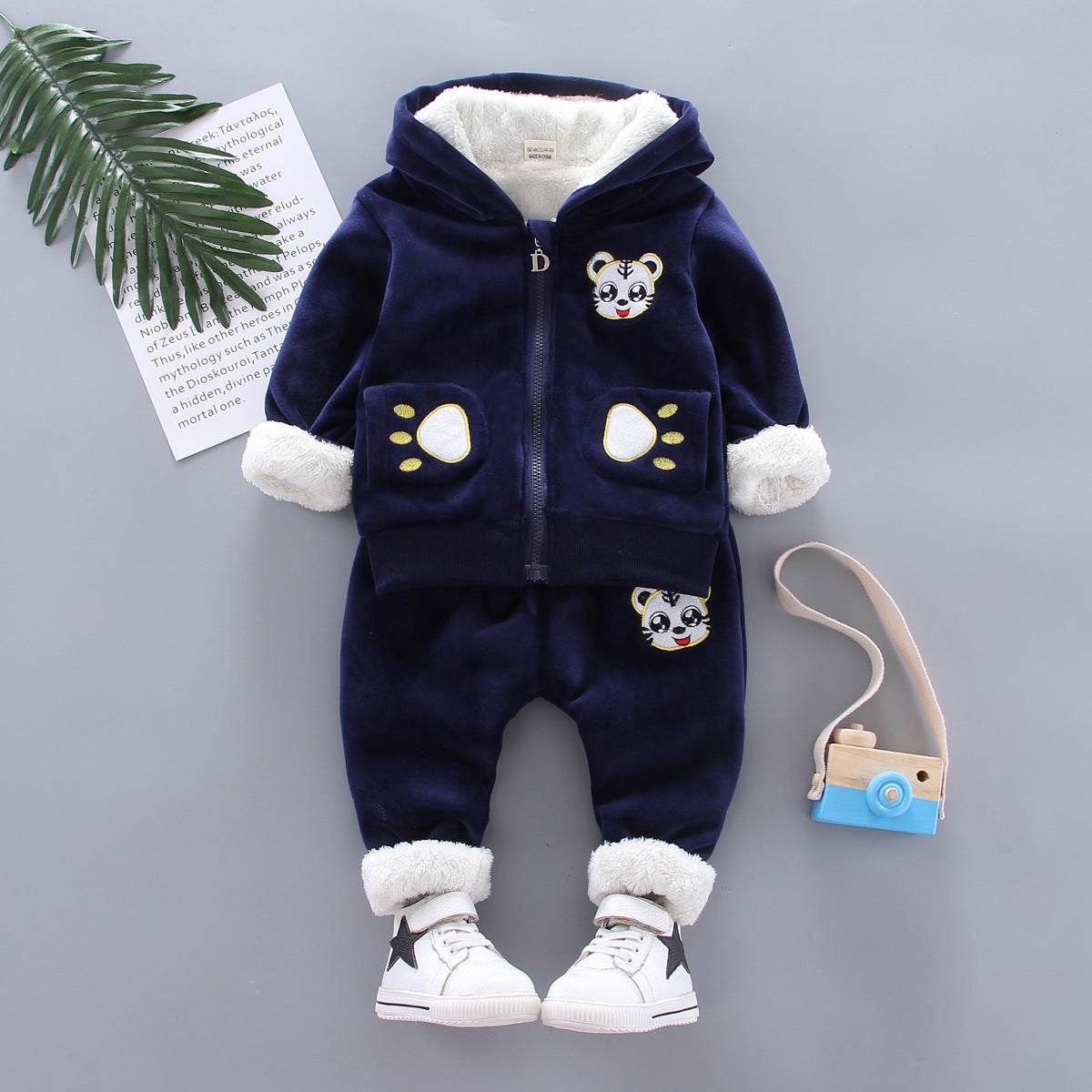 Golden mink plush winter clothing - Pasha