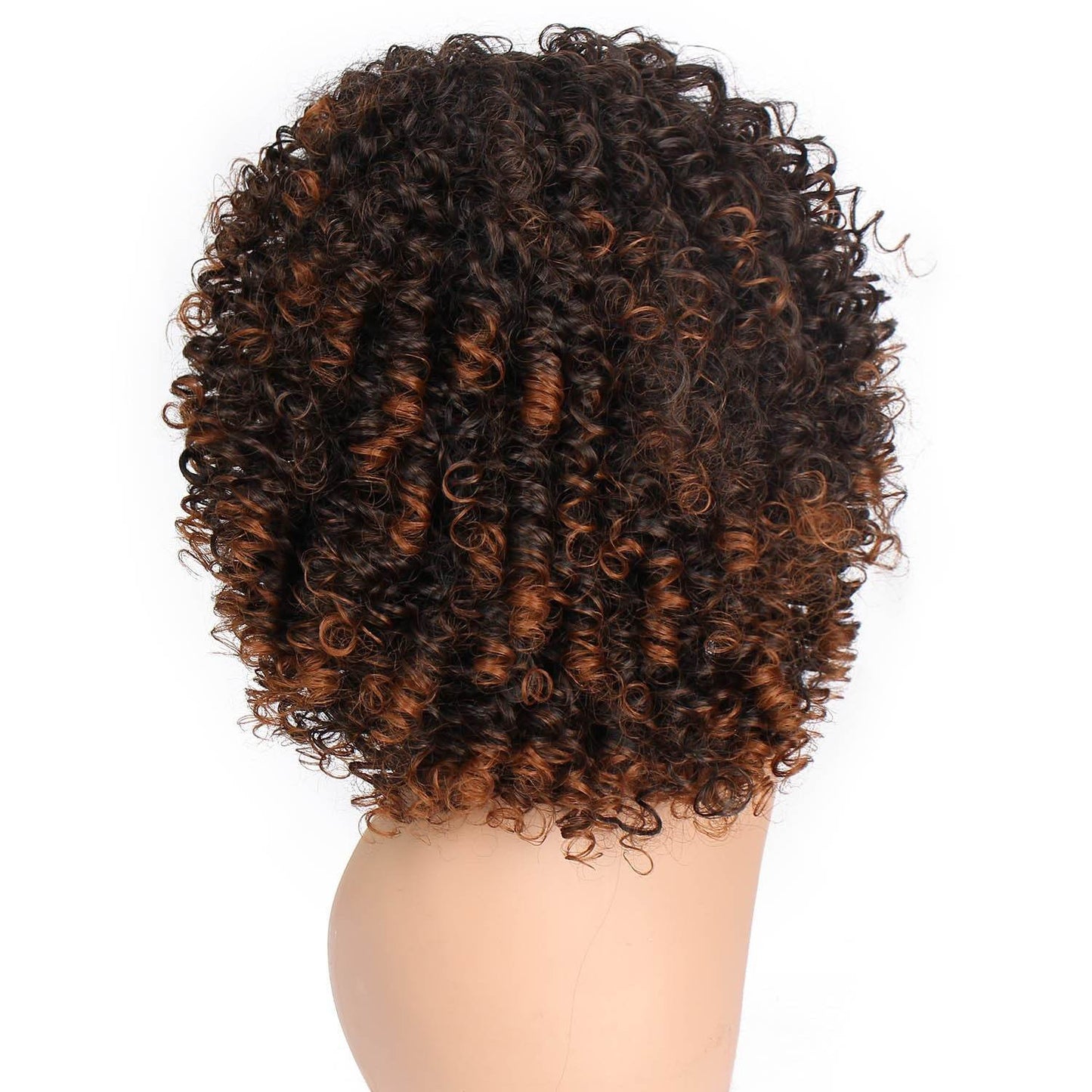 High Temperature 16 Inch Silk Synthetic Wig – Heat-Resistant, Full Mechanical Manufacturing, Comfortable Fit - Pasha