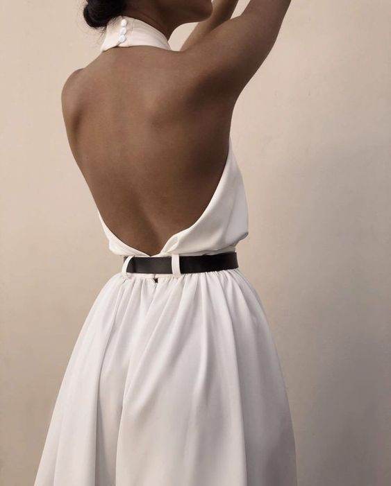 Women's Wide-Leg Jumpsuit – Elegant White Jumpsuit - Pasha