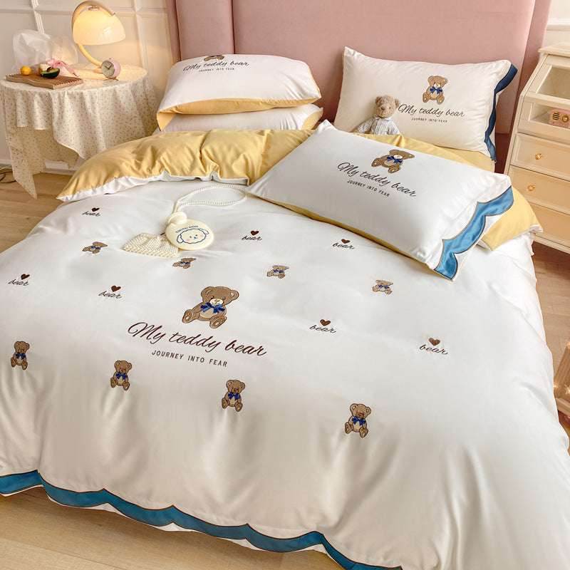 Deluxe Washed Cotton Quilt Cover Set - Pasha Store - Pasha