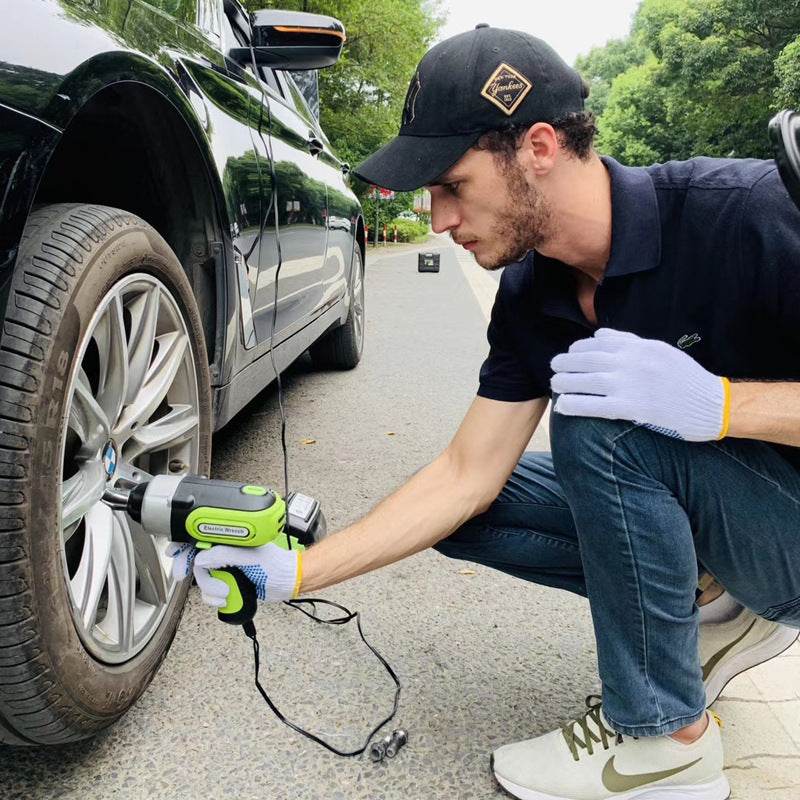 Electric Hydraulic Car Jack 12V – 5T Tire Change Set with Digital Display & Inflation Function - Pasha