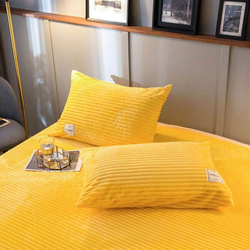 Velvet Duvet Cover Set - Pasha