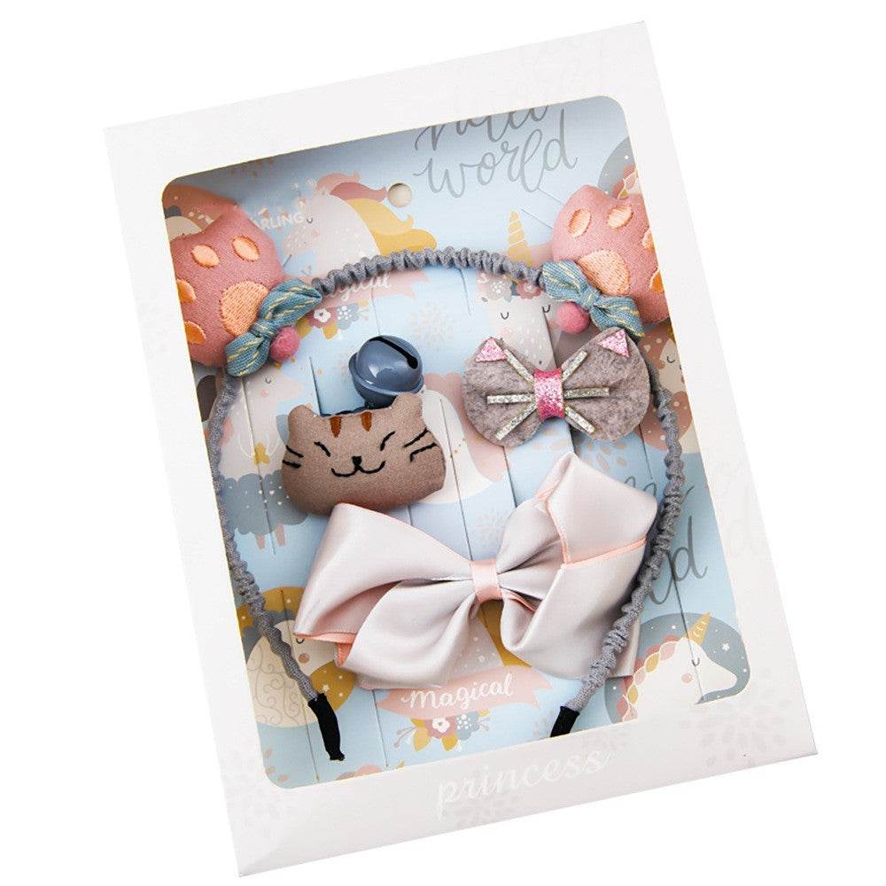Kid´s Hair Accessories-Handcrafted Hair Accessories Set - Pasha