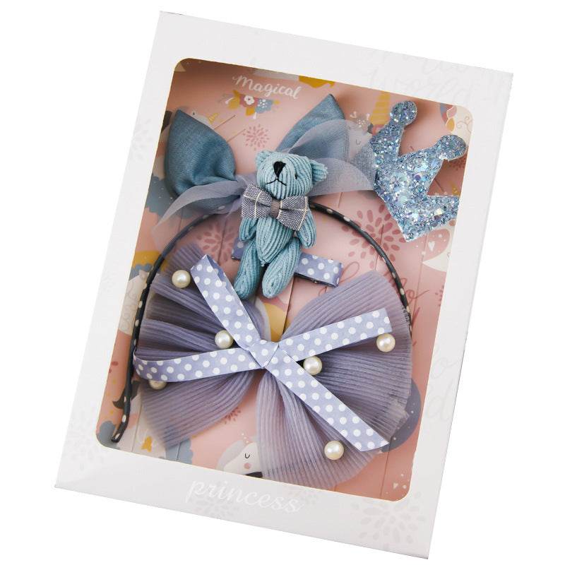 Kid´s Hair Accessories-Handcrafted Hair Accessories Set - Pasha