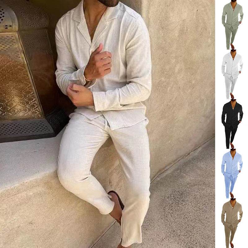 Men´s Casual Long Sleeve Suit for Men-style and comfort for summer - Pasha