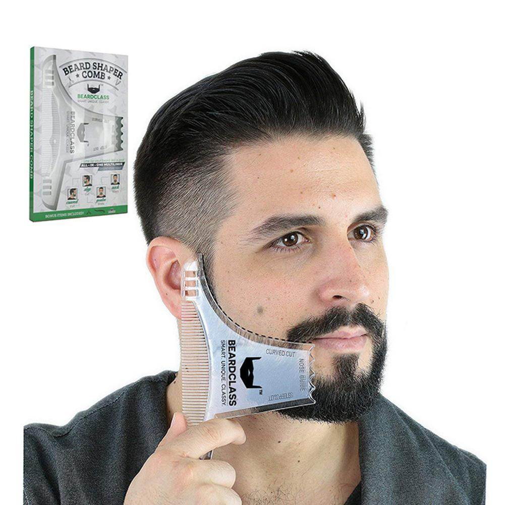 Men's Beard Comb – High-Quality Plastic Grooming Comb for Hair & Beard Care, Available in Stylish Colors - Pasha