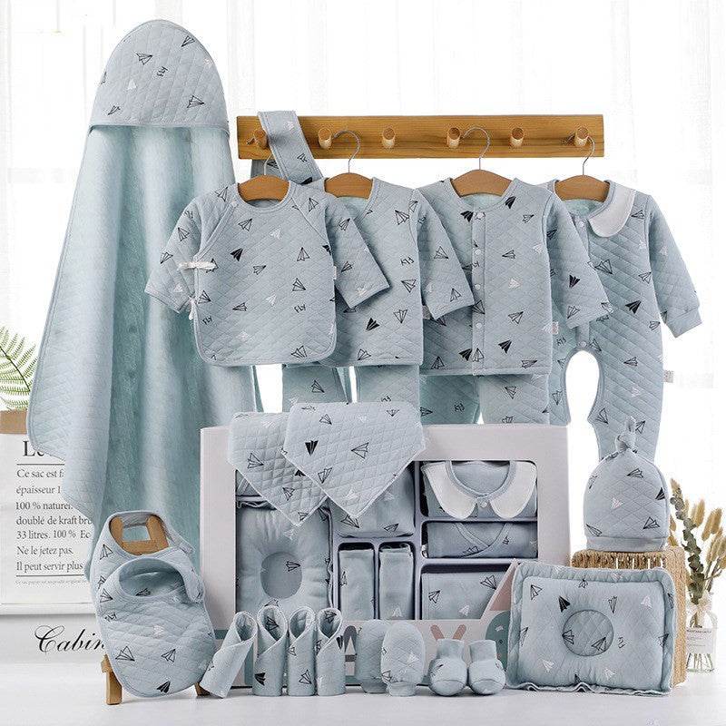 Cotton Winter Newborn Baby Gift Box – Essential Baby Items for Newborns, Soft & Gender-Neutral - Pasha