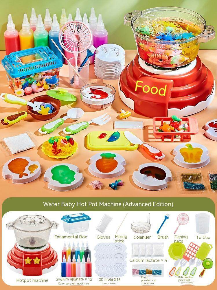 Magic Copper Tone Hot Pot Machine-creativity toy - Pasha
