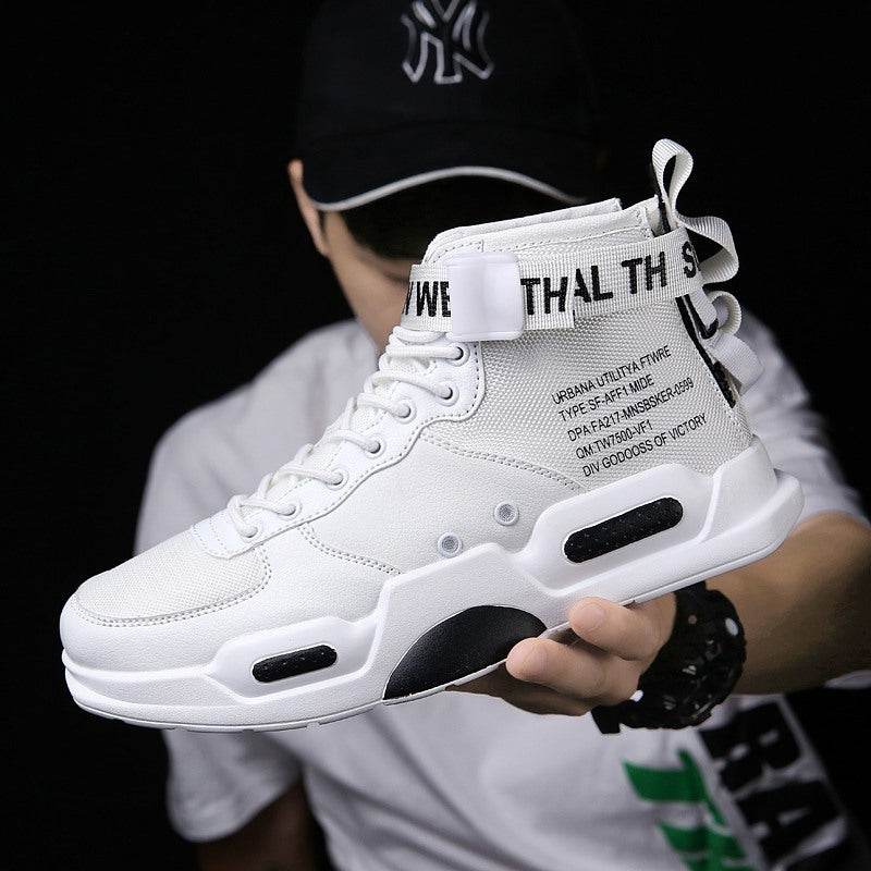 Men's High Top Sneakers – Classic Basketball Style - Pasha