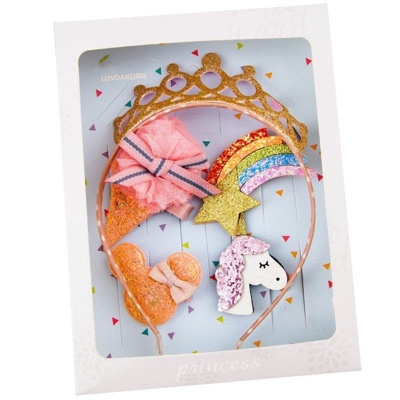 Kid´s Hair Accessories-Handcrafted Hair Accessories Set - Pasha
