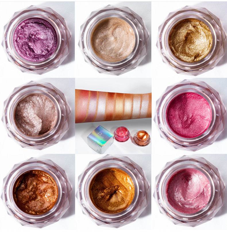 Rainbow Highlighter Jelly Gel – Radiant Makeup for Every Occasion by Pudaier - Pasha
