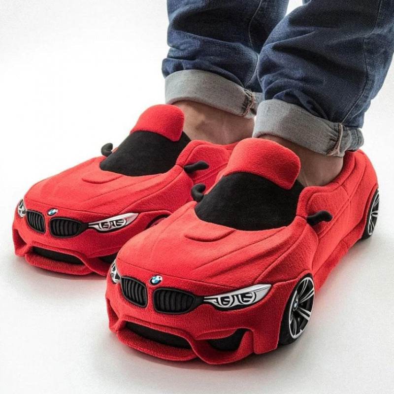Porsche Racing Plush Car Slippers Pasha Store - Pasha