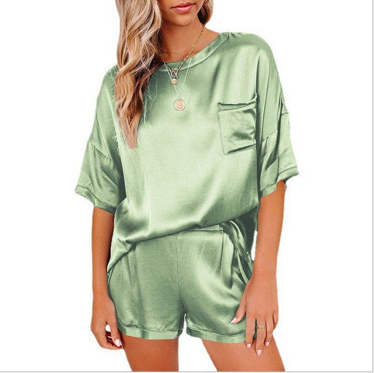Silk Pajama Set for Home-relaxed days and cozy nights - Pasha