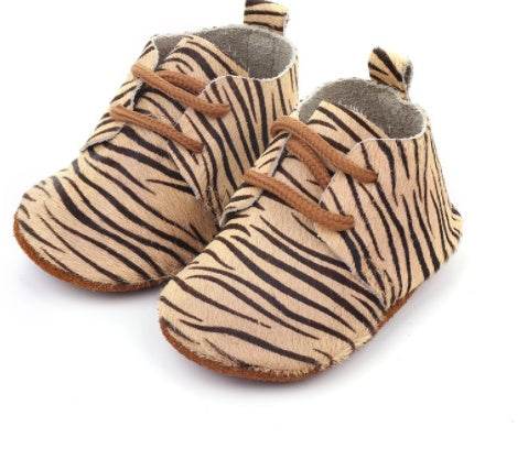 Baby First Walking Shoes – Soft Sole Leather Shoes | Unisex Toddler Shoes - Pasha