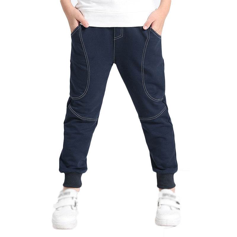 Spring & Autumn Kids Cotton Sports Pants – Comfortable Leisurewear for Active Children - Pasha