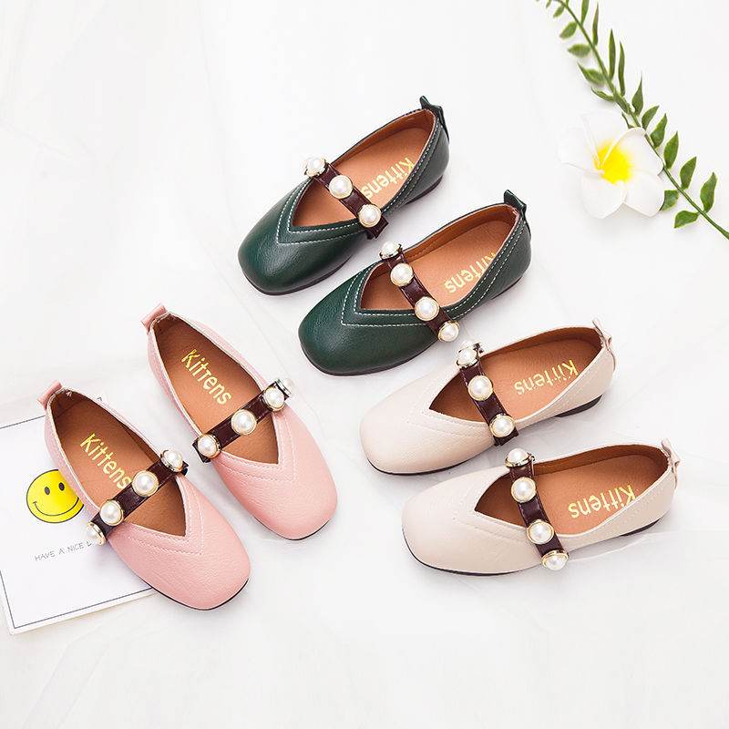 Spring and Autumn Leather Princess Shoes for Girls – Stylish and Comfortable Footwear - Pasha