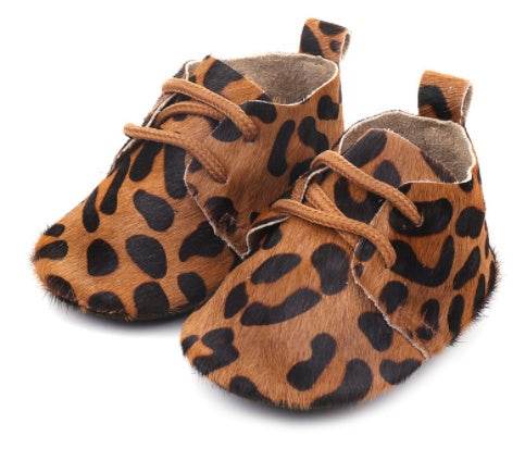 Baby First Walking Shoes – Soft Sole Leather Shoes | Unisex Toddler Shoes - Pasha