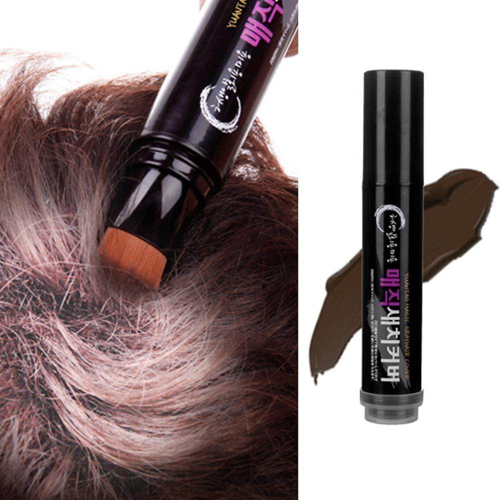 Temporary Hair Color Brush and Comb – DIY White Wax Hair Dye - Pasha