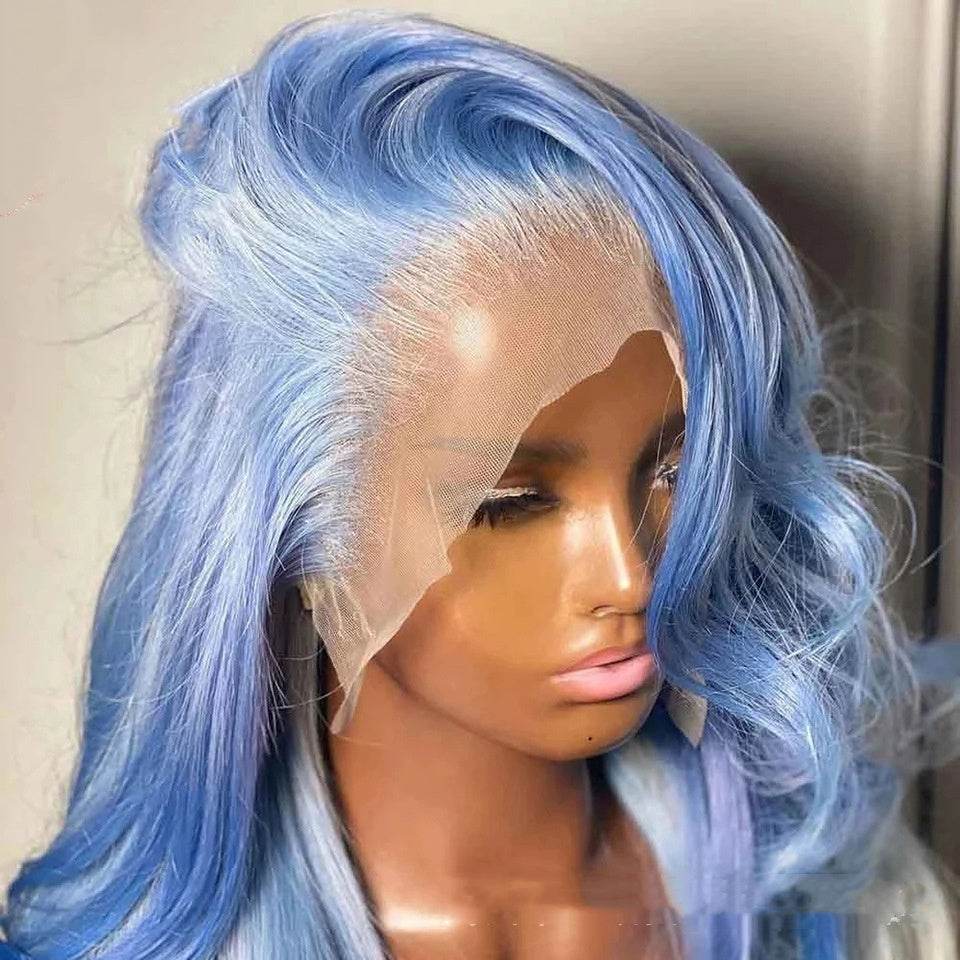 Body Wave Human Hair Lace Front Wig – Natural Look & Versatility, Medium Length, Dyeable - Pasha