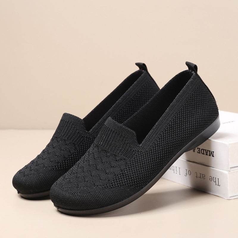 Casual breathable flat shoes for women - Pasha