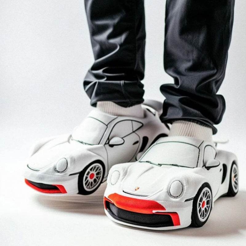 Porsche Racing Plush Car Slippers Pasha Store - Pasha