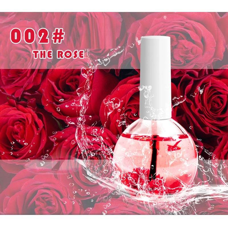Nail Beauty Dried Flowers Nourishing Treatment Oil – Moisturizing Nail Care for Healthy Nails - Pasha