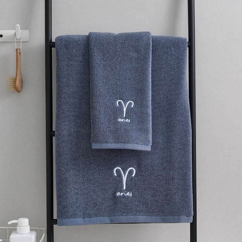Constellation Towel Set – Zodiac-Inspired Cotton - Pasha