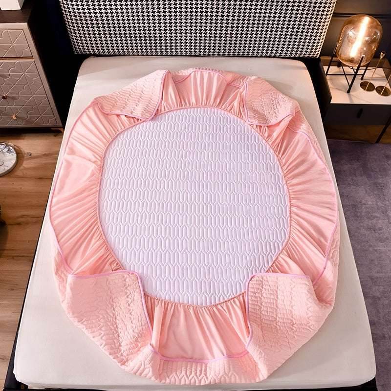 Non-Slip Mattress Protector – Fitted Bed Cover - Pasha