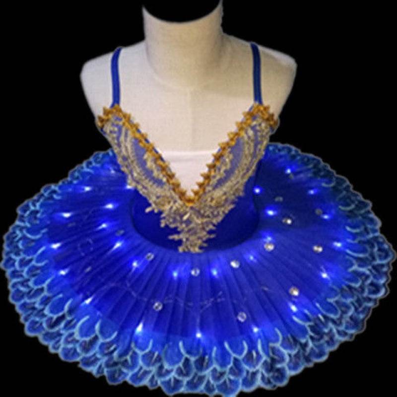 Luminous Tutu Kids Ballet Costume – Fluorescent Ballet Costumes for Girls - Pasha