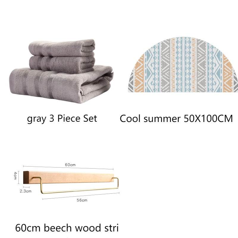 Bamboo Antibacterial Towel – Premium & Hypoallergenic - Pasha