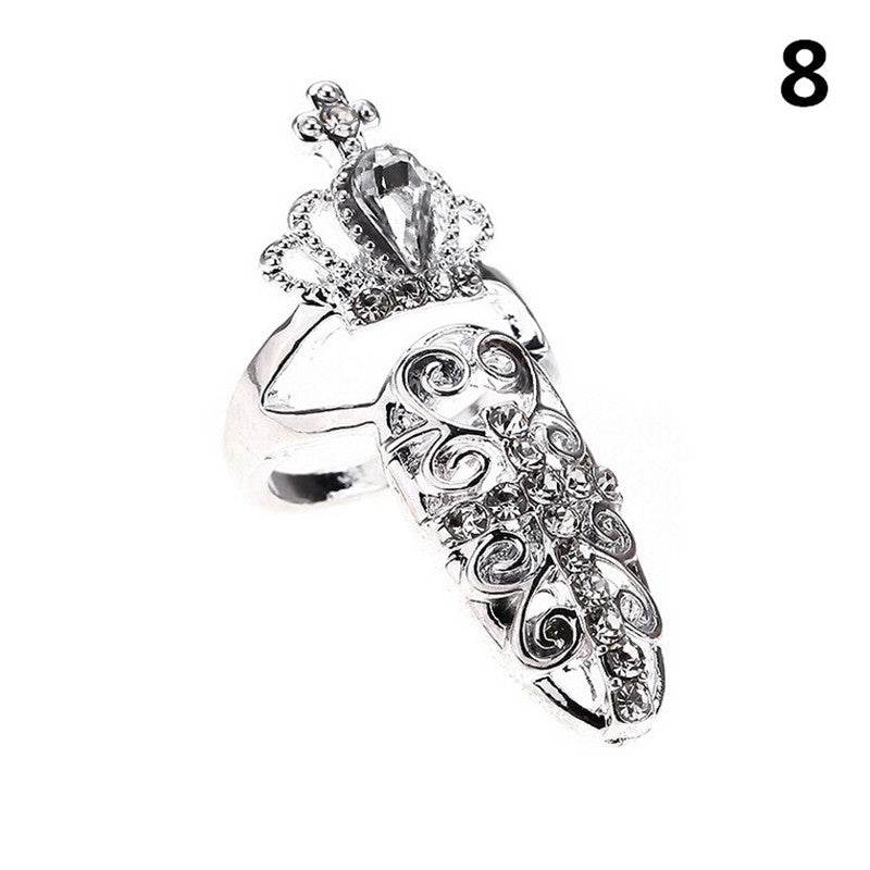 Diamond Nail Jewelry – Elegant Nail Decoration in Alloy/Silver/Gold - Pasha