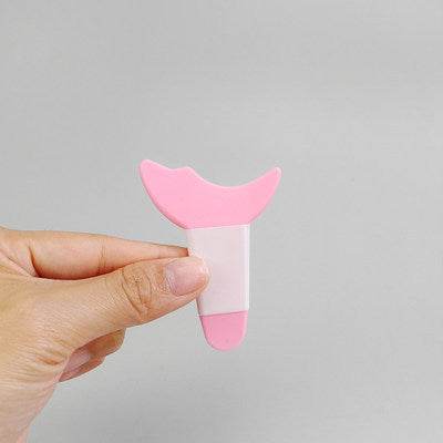 Beginner Eyeliner Silicone Card – Tool Set with Liner Brush and Brush Bags - Pasha
